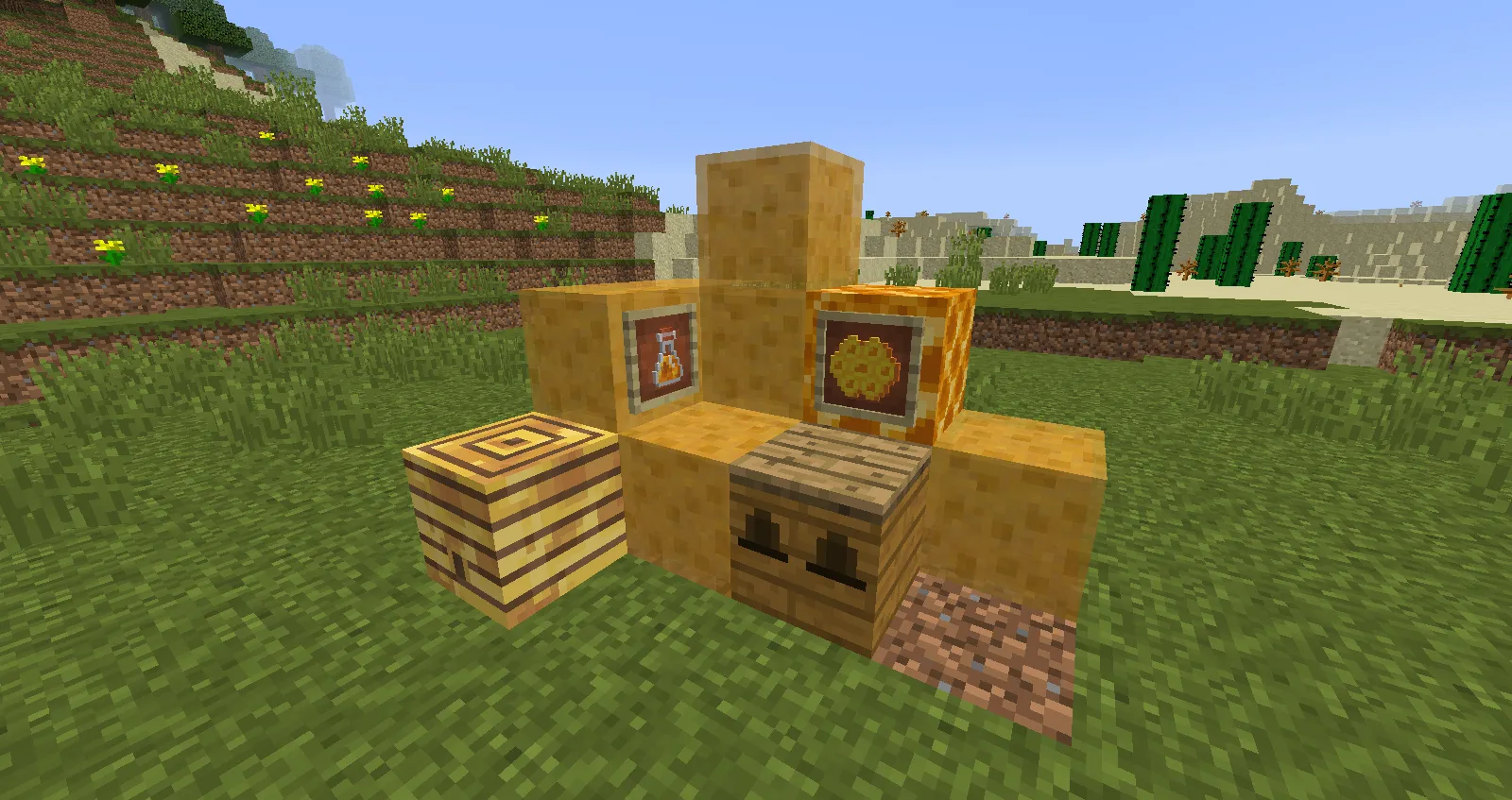 New Beta, Текстуры, Minecraft