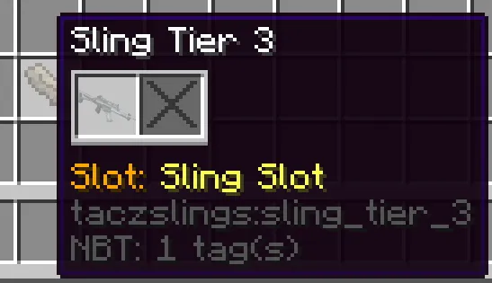 [Tacz] Slings, Моды, Minecraft