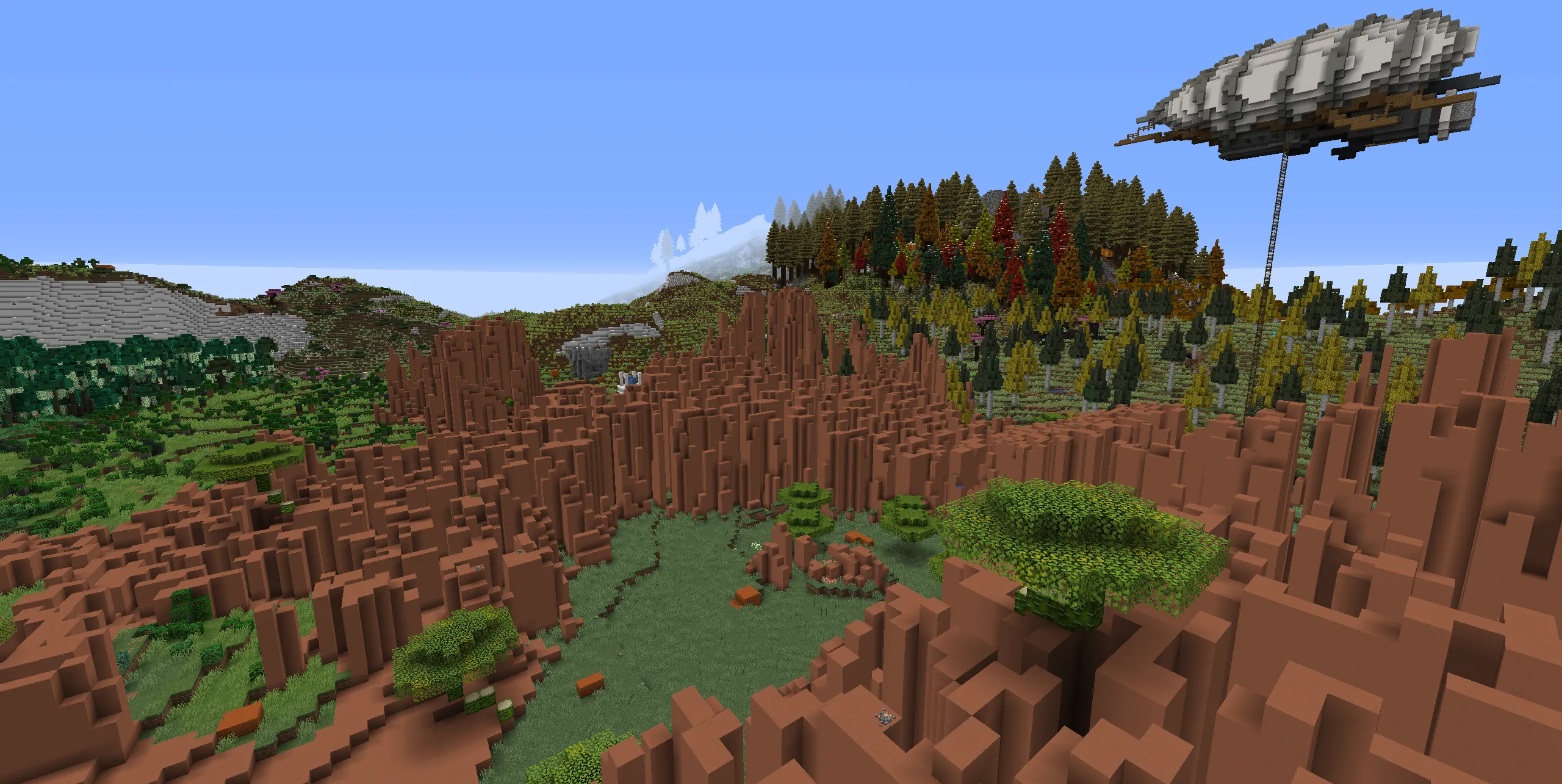Old World - Seasons of Adventure — скриншот 1 (Модпаки, Minecraft)