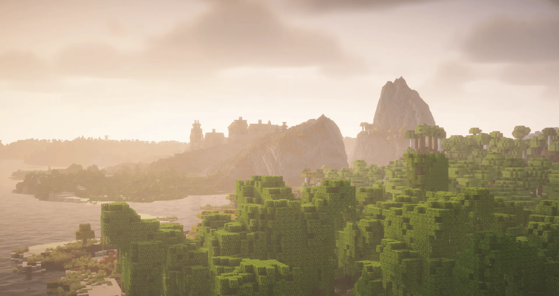 The Gallo's Horizons (Distant Horizons) — скриншот 1 (Модпаки, Minecraft)