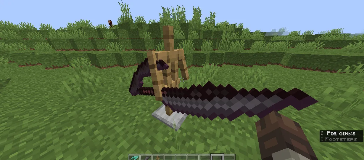 Unique spear — скриншот 1 (Текстуры, Minecraft)