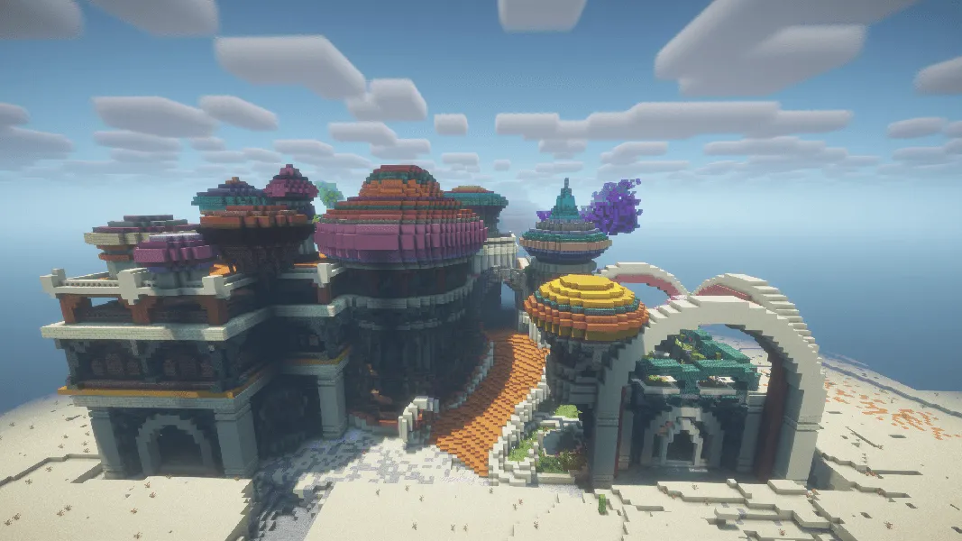 Big Globe - When Dungeons Arise Compatibility — скриншот 15 (Дата-паки, Minecraft)