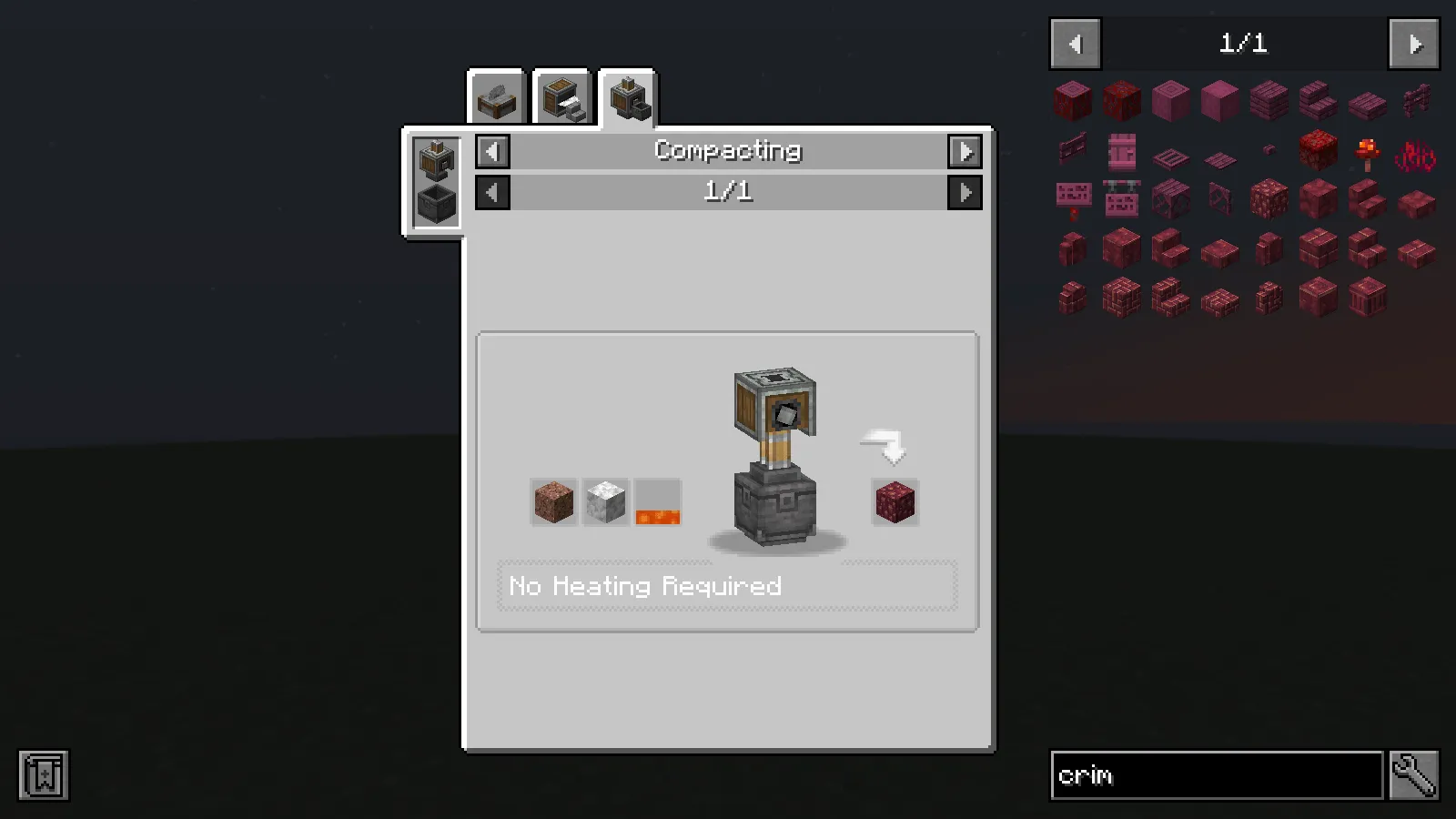 Create MMA, Моды, Minecraft