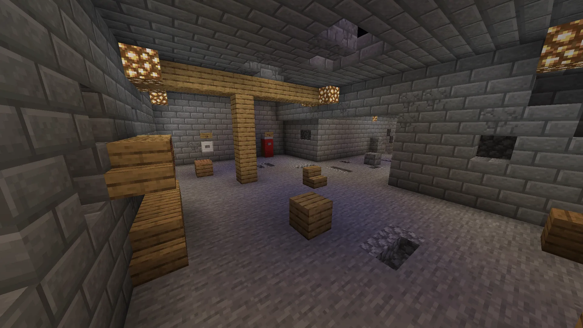 Zombie Bunker TACZ, Карты, Minecraft