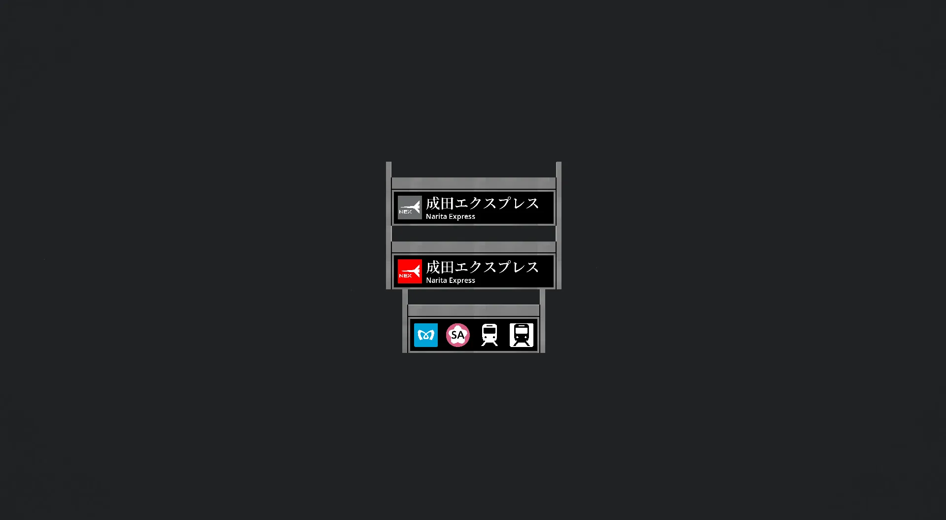 JR Pictograms For MTR — скриншот 9 (Текстуры, Minecraft)