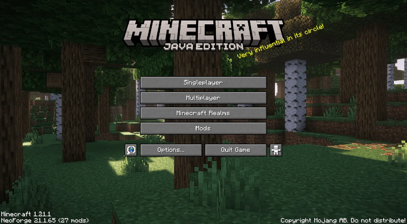 Oaks Frontier, Моды, Minecraft