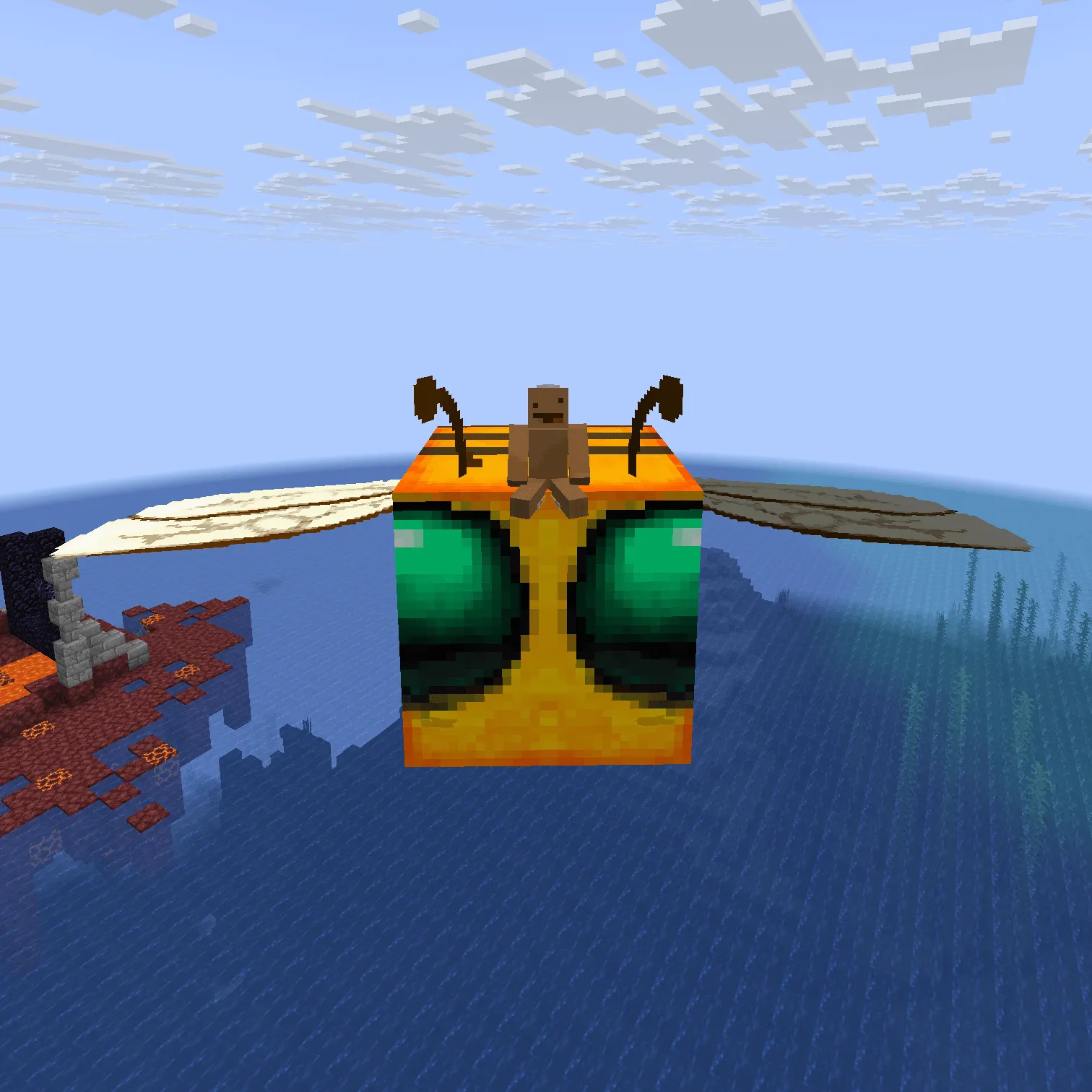 Bee Ghasts — скриншот 2 (Текстуры, Minecraft)