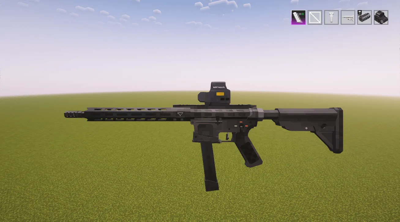 [TaCZ]TTI Gun Pack, Кастомизации, Minecraft