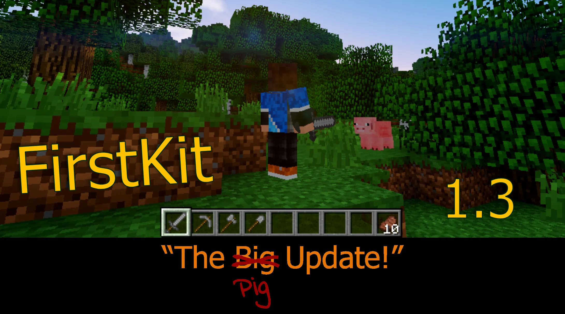 FirstKit — скриншот 1 (Плагины, Minecraft)