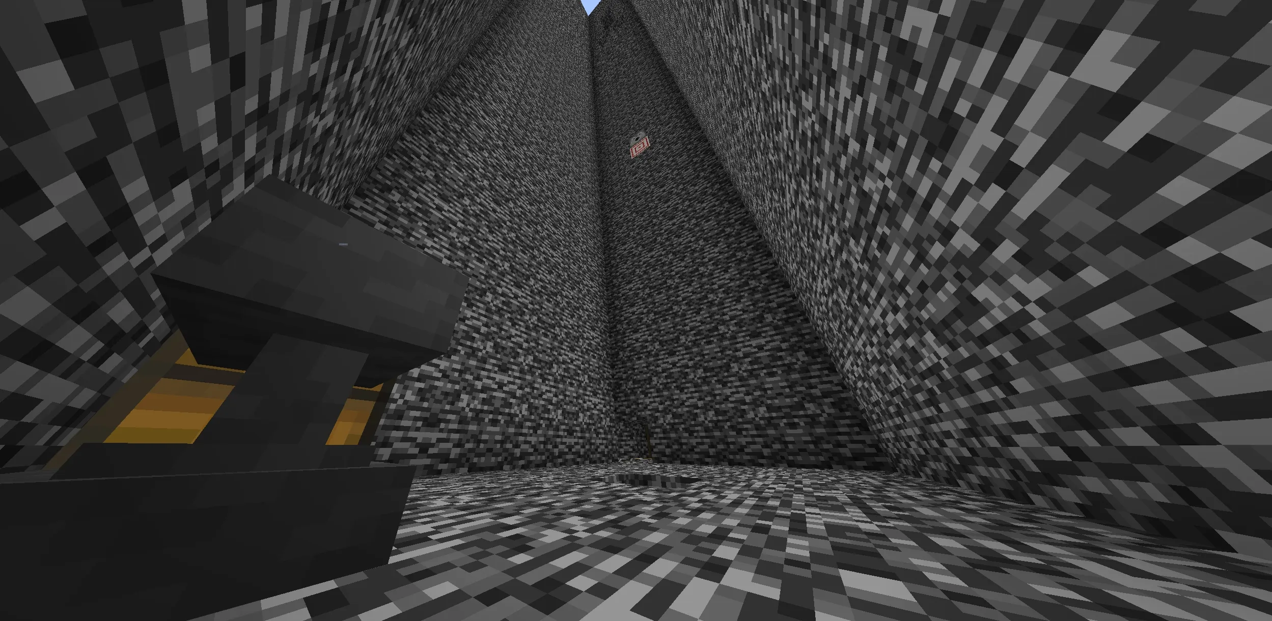 Impossible bedrock jail, Карты, Minecraft