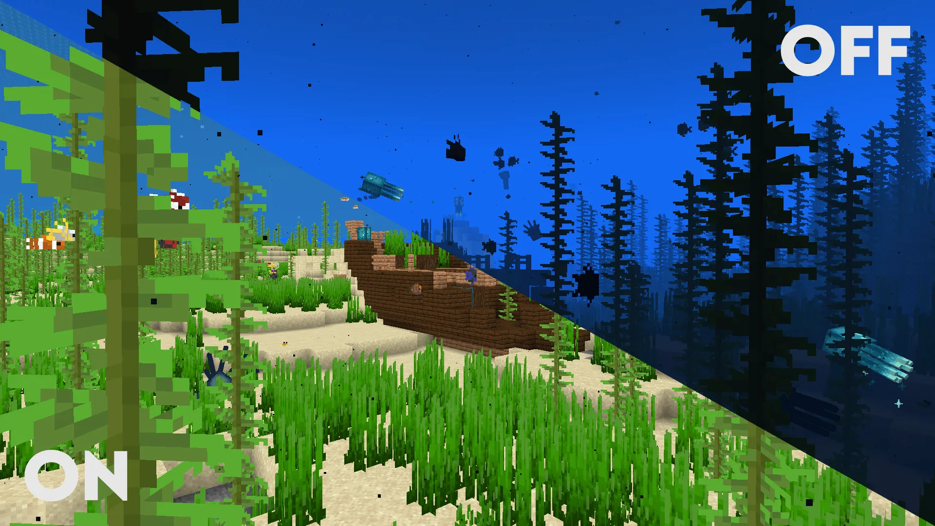 Clarity, Шейдеры, Minecraft