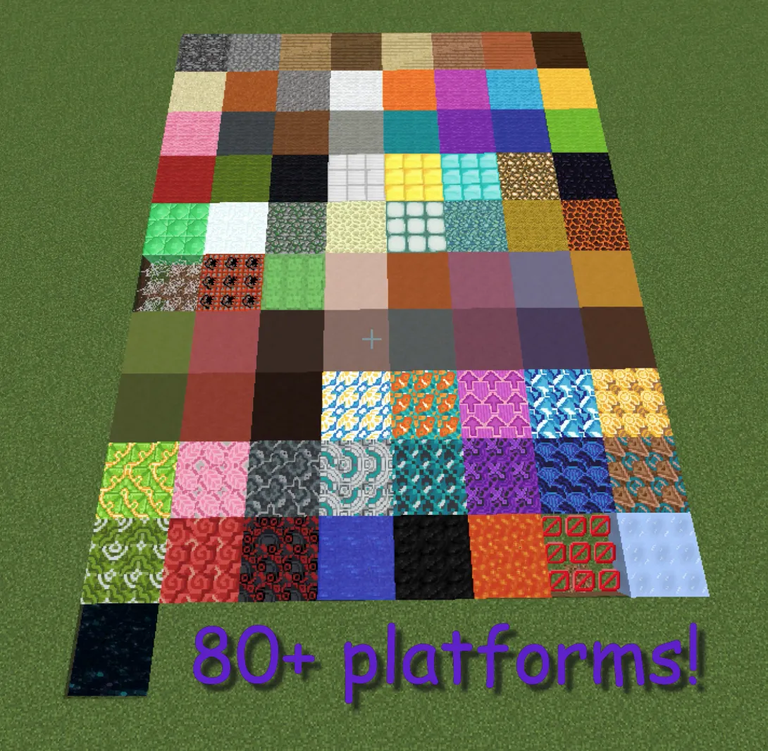 Spam Platforms, Моды, Minecraft
