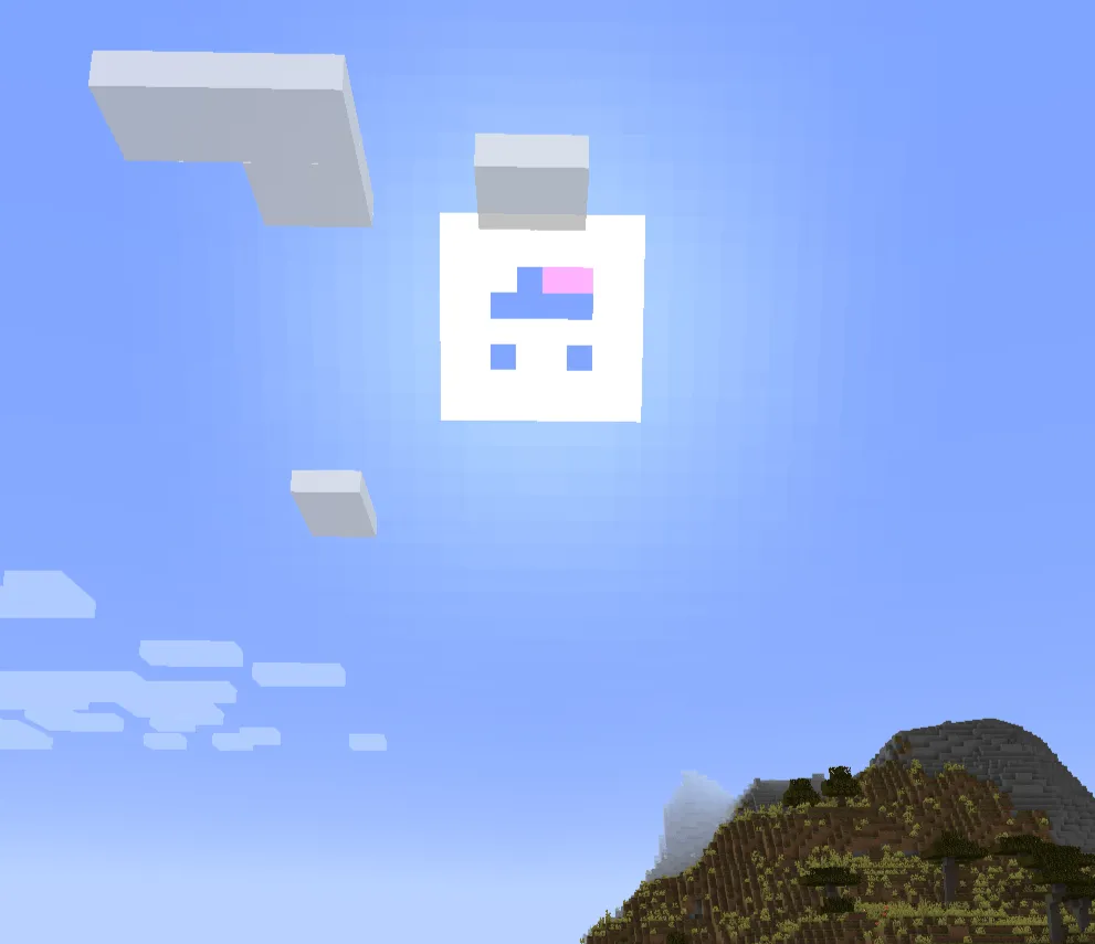 Dulan's Happy Sun (and happy moon) — скриншот 1 (Текстуры, Minecraft)