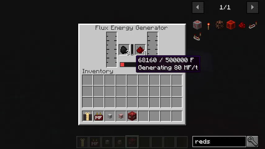 Flux Machinery (formerly Flux), Моды, Minecraft