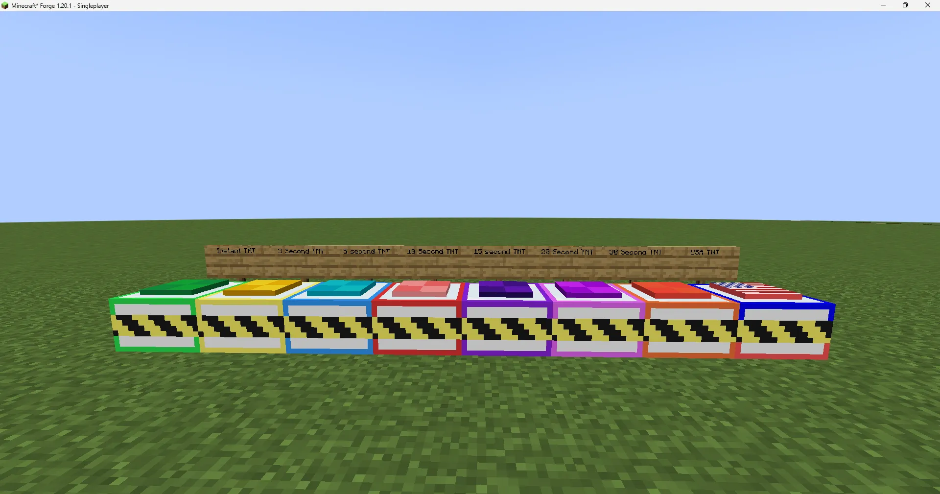 Timer TNT, Моды, Minecraft