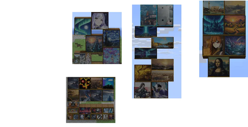 BETTER PAINTING 512+, Текстуры, Minecraft