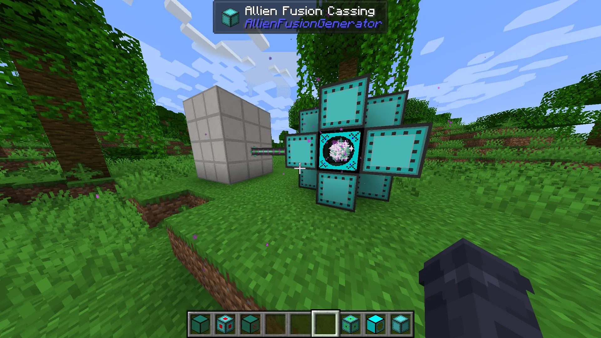 Allien Fusion Generator — скриншот 3 (Моды, Minecraft)