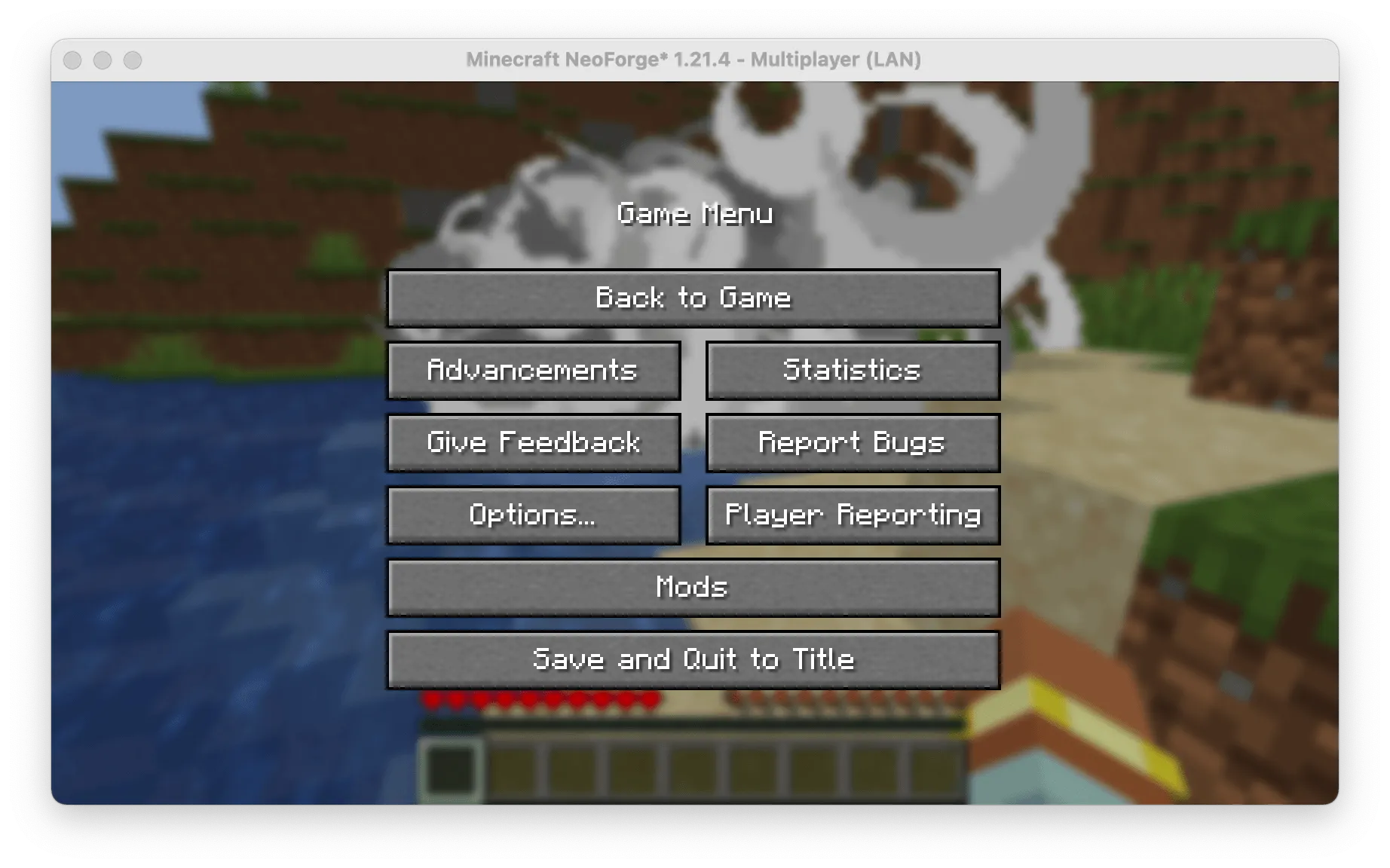 Auto publish — скриншот 1 (Моды, Minecraft)