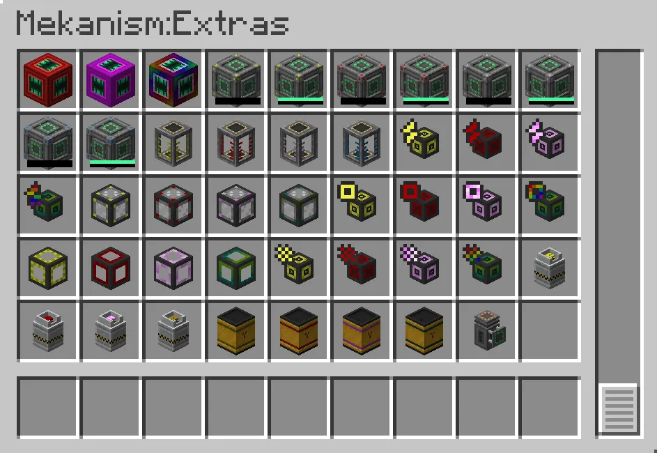 Mekanism Extras, Моды, Minecraft