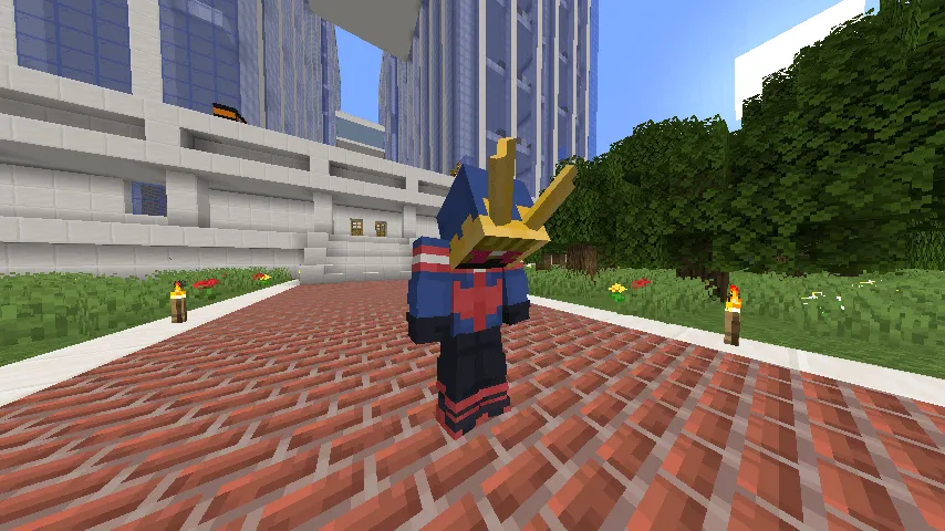 Quirks Unchained (My Hero Academia) — скриншот 5 (Моды, Minecraft)
