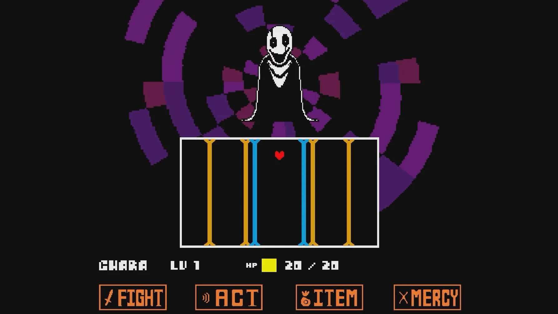 Not UNDERTALE, Карты, Minecraft