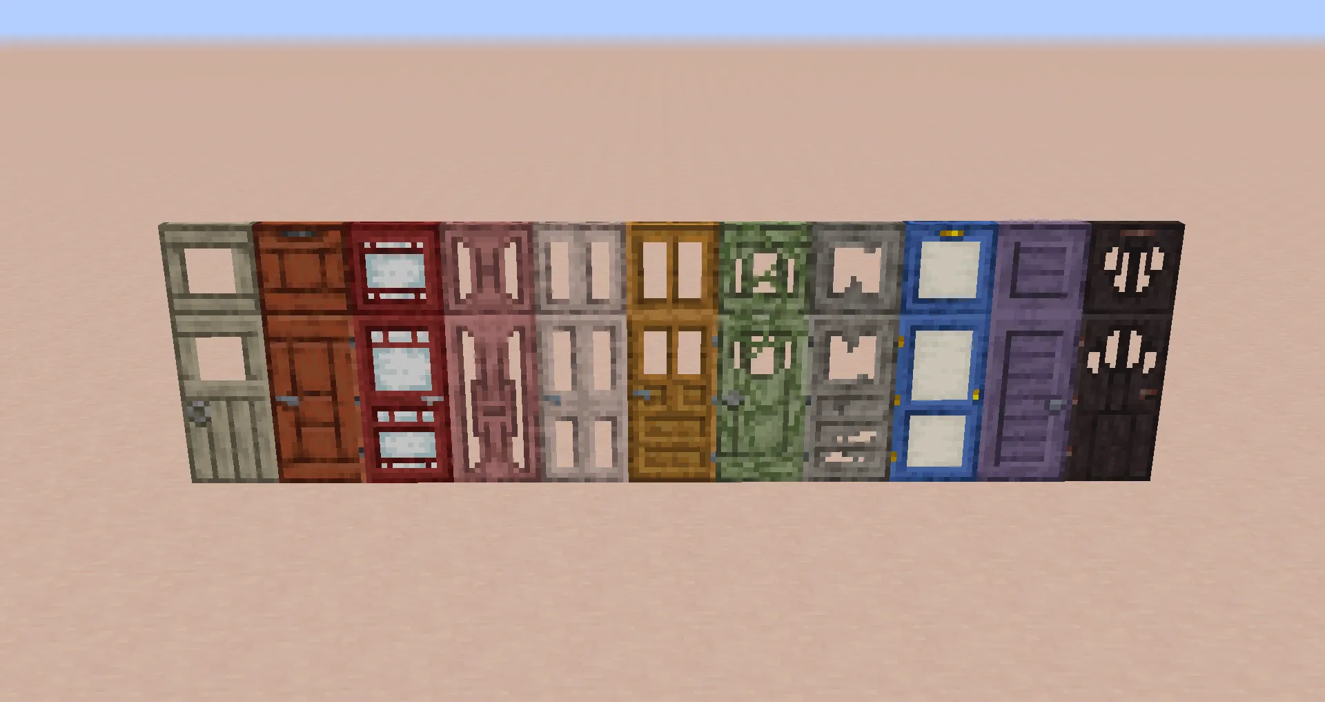 Spicier Doors — скриншот 1 (Текстуры, Minecraft)