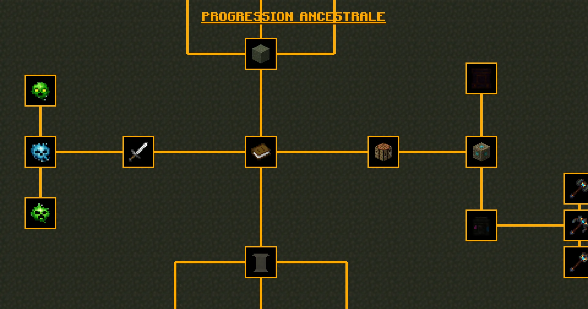 Ancestral, Моды, Minecraft