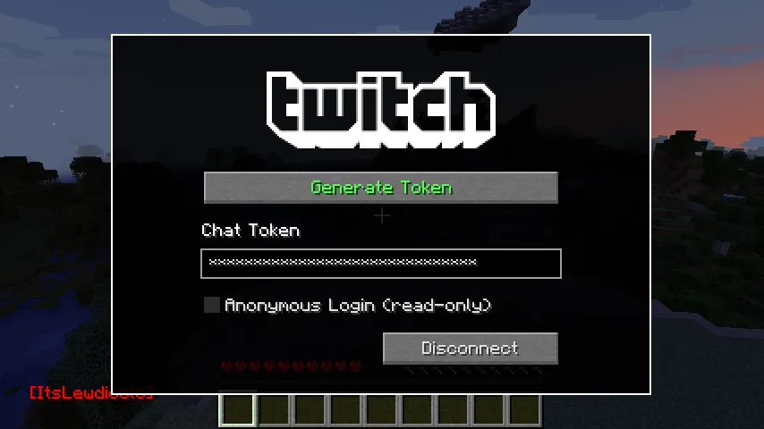 Twitch Chat Integration — скриншот 7 (Моды, Minecraft)