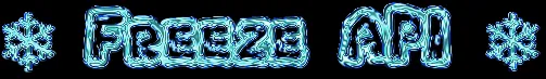 Freeze API — скриншот 1 (Плагины, Minecraft)