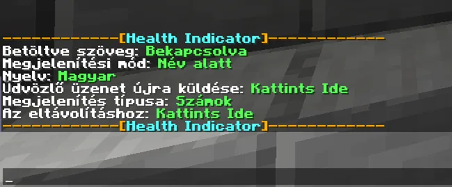 Health Indicator (Now with mobs) | Datapack — скриншот 2 (Кастомизации, Minecraft)