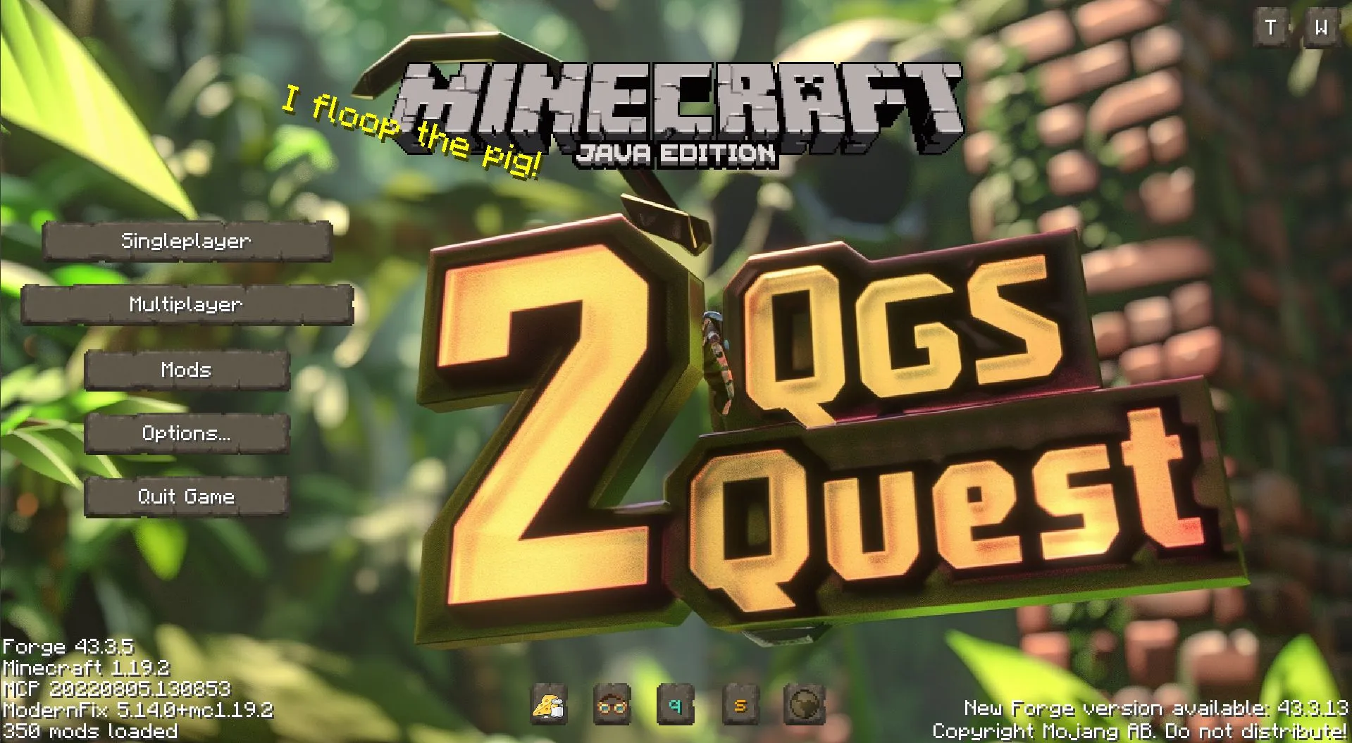 QGS Quest 2 Resources, Текстуры, Minecraft
