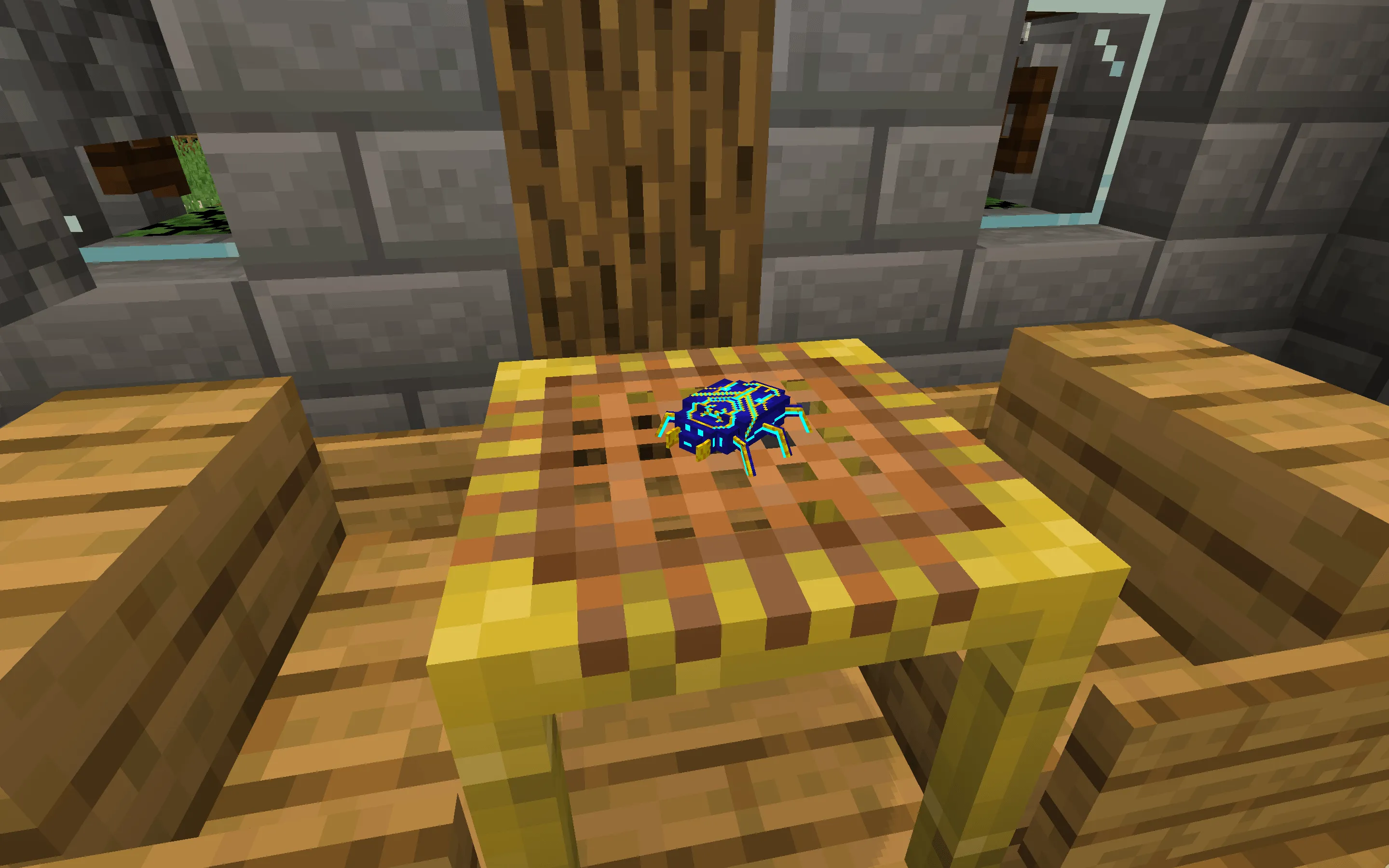 Blue Beetle By Yo Fadda — скриншот 2 (Моды, Minecraft)