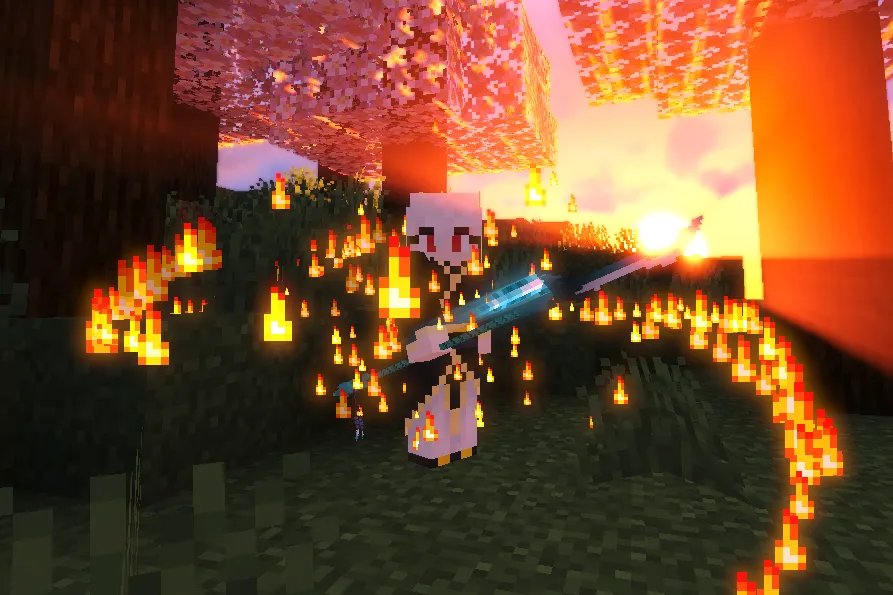 Kiyohime's Spear, Текстуры, Minecraft