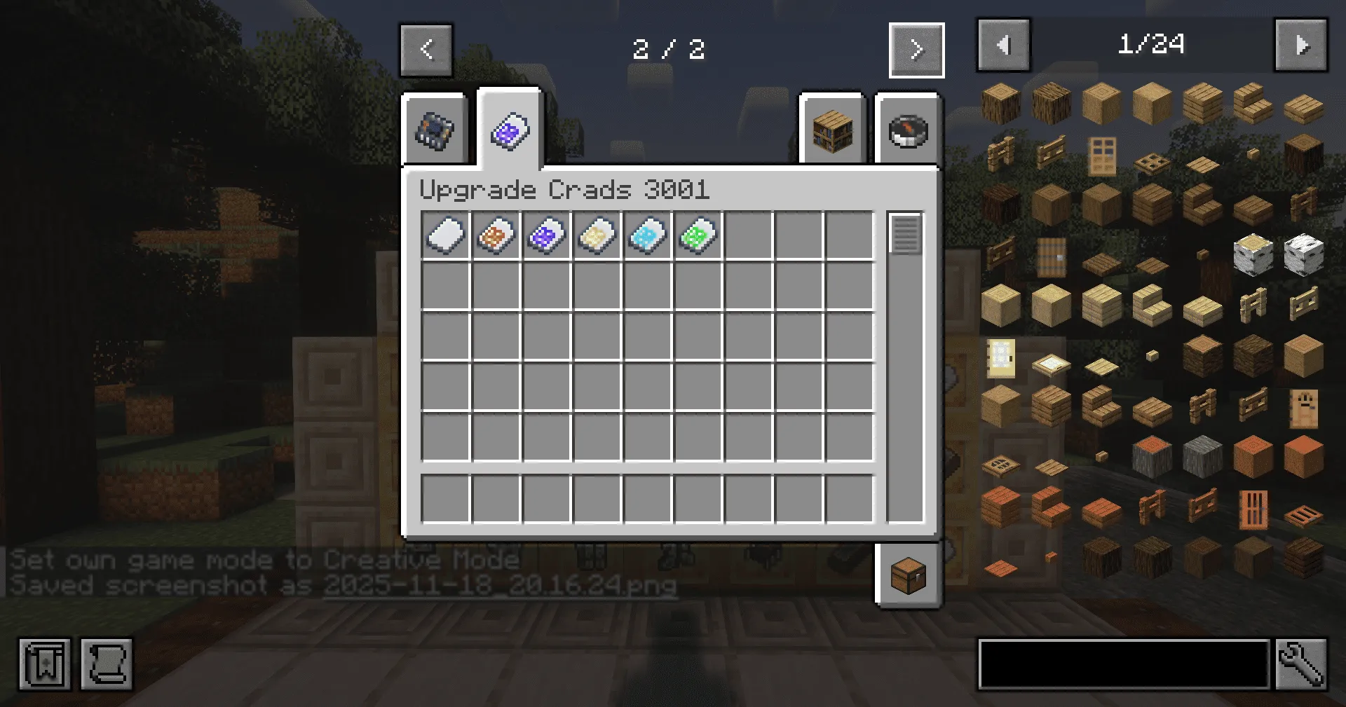 Robotica, Моды, Minecraft