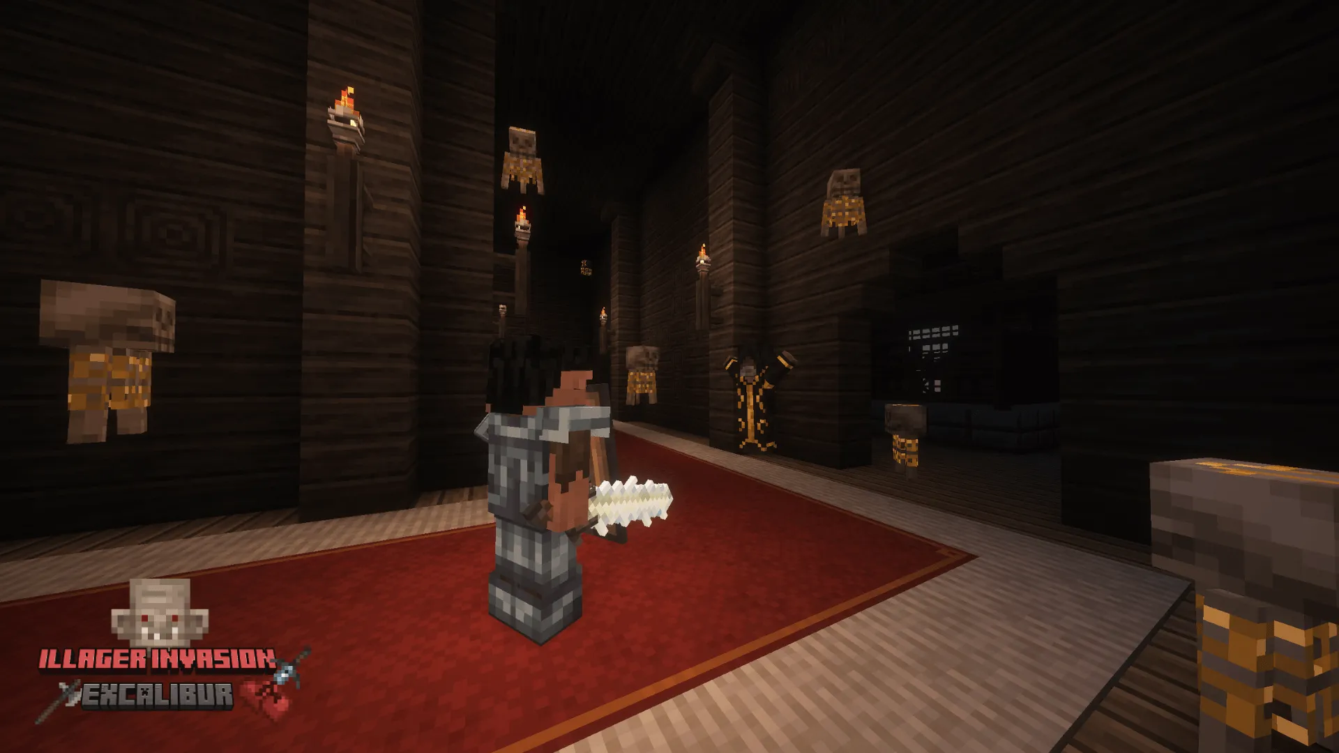 Excalibur | Illager Invasion Support, Текстуры, Minecraft