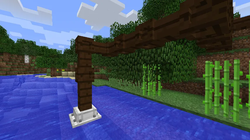 Simpler Wooden Pipes — скриншот 1 (Моды, Minecraft)