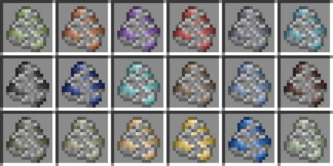 AOBD/JAOPCA Ore Chunks, Моды, Minecraft