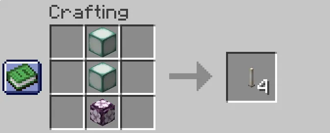 Additional recipe, Моды, Minecraft