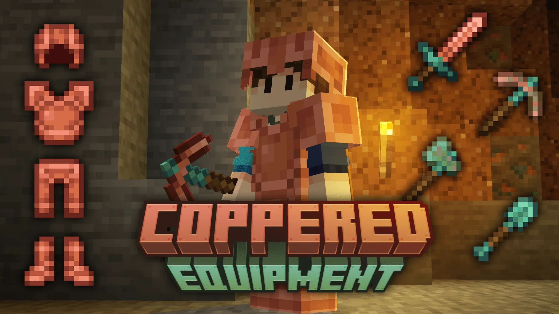 Coppered Equipment, Текстуры, Minecraft