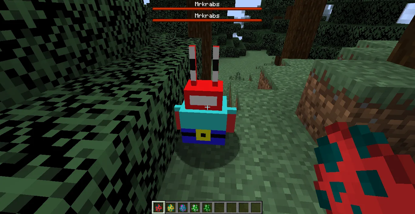 meme_buttom, Моды, Minecraft