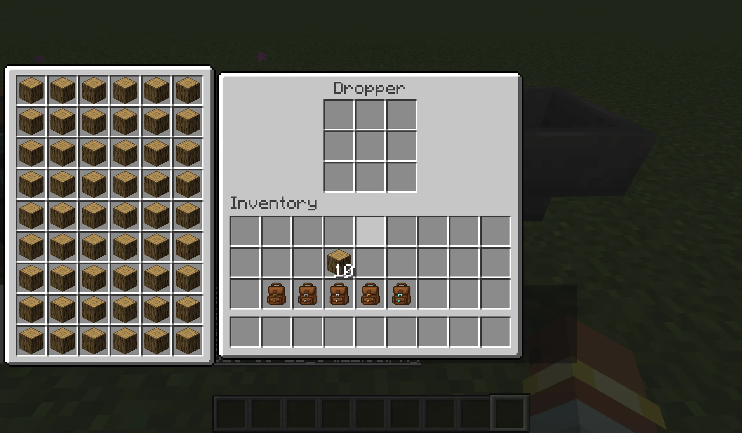 yyzsbackpack, Моды, Minecraft