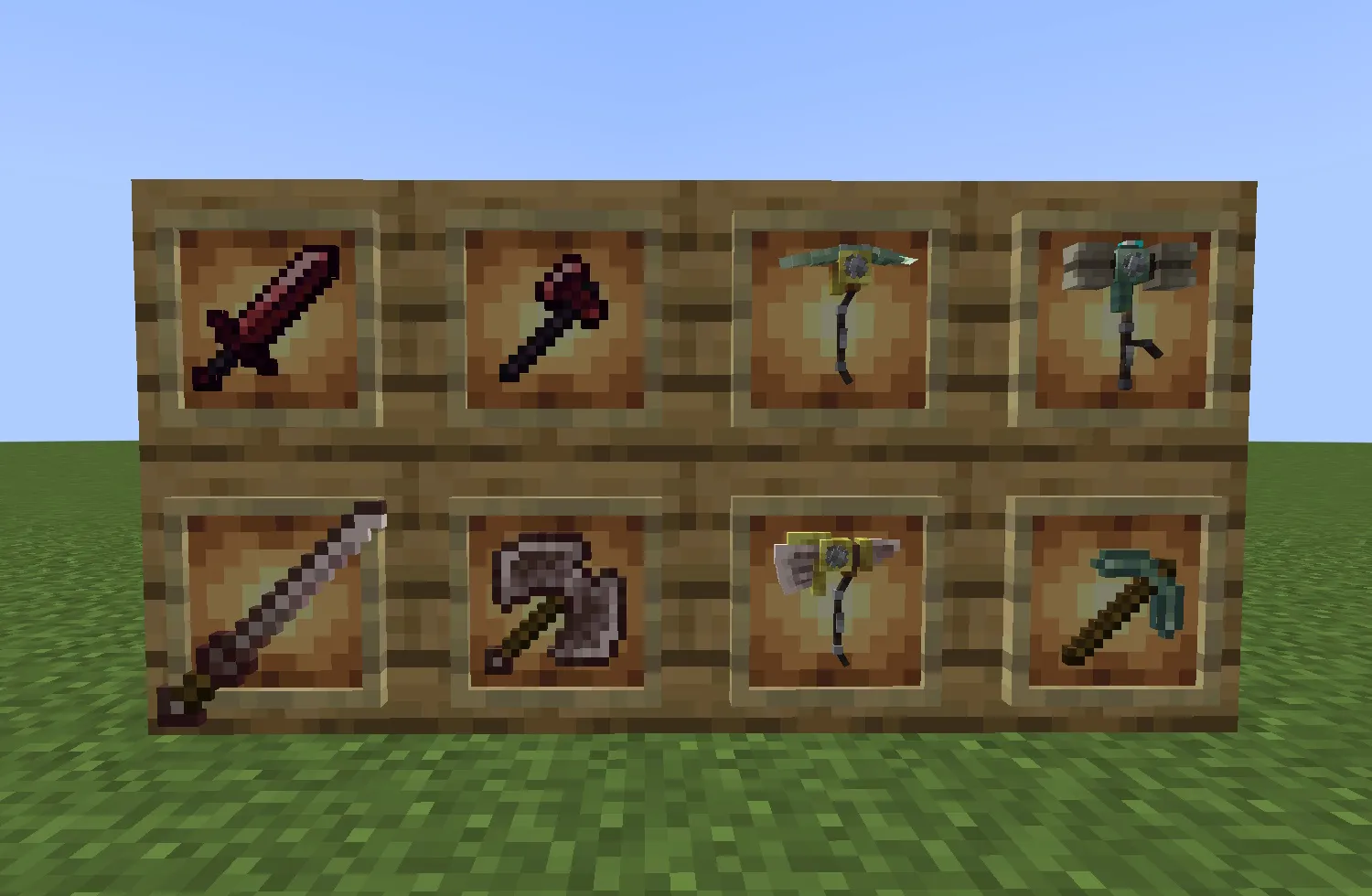 Smithing Mod, Моды, Minecraft
