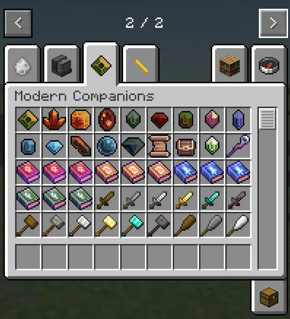 Modern Companions — скриншот 3 (Моды, Minecraft)
