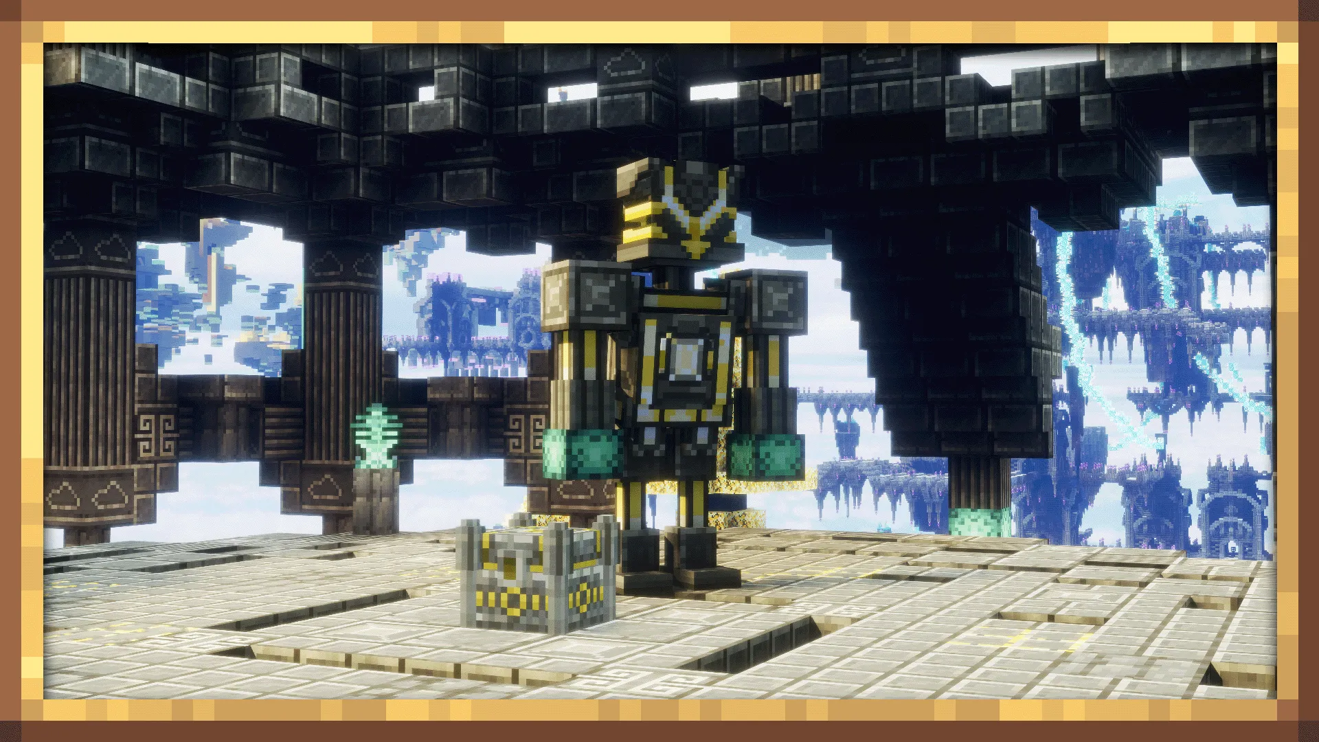 Create Sky Colonies - Valkyrian Skies X Create 6.0 — скриншот 9 (Модпаки, Minecraft)