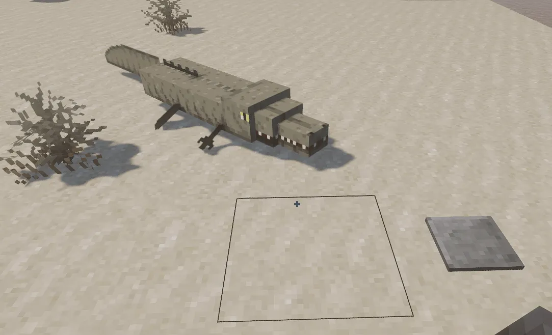 My pet crocodile (axolotl variant), Текстуры, Minecraft