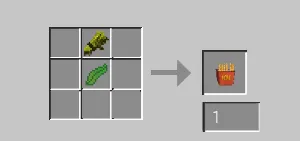 Krusty Krab Menu — скриншот 1 (Моды, Minecraft)