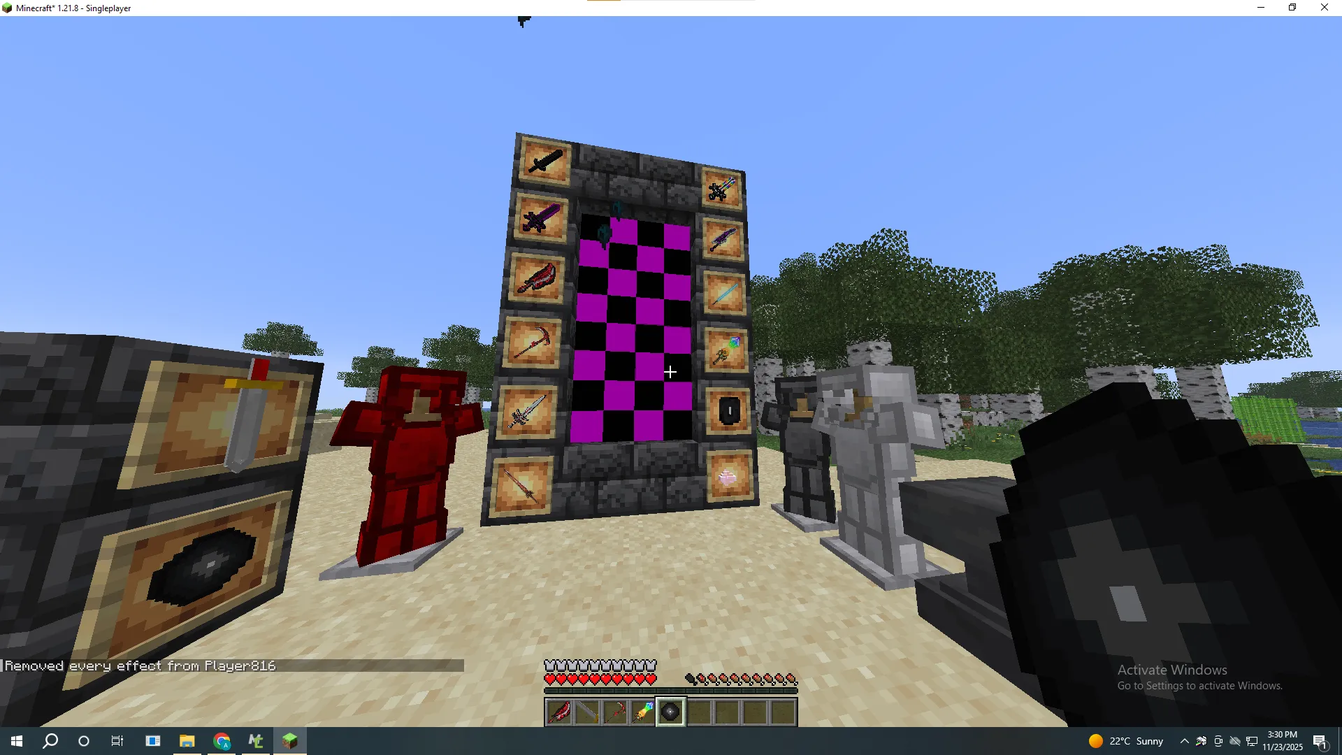 spora diemension and armor — скриншот 7 (Моды, Minecraft)