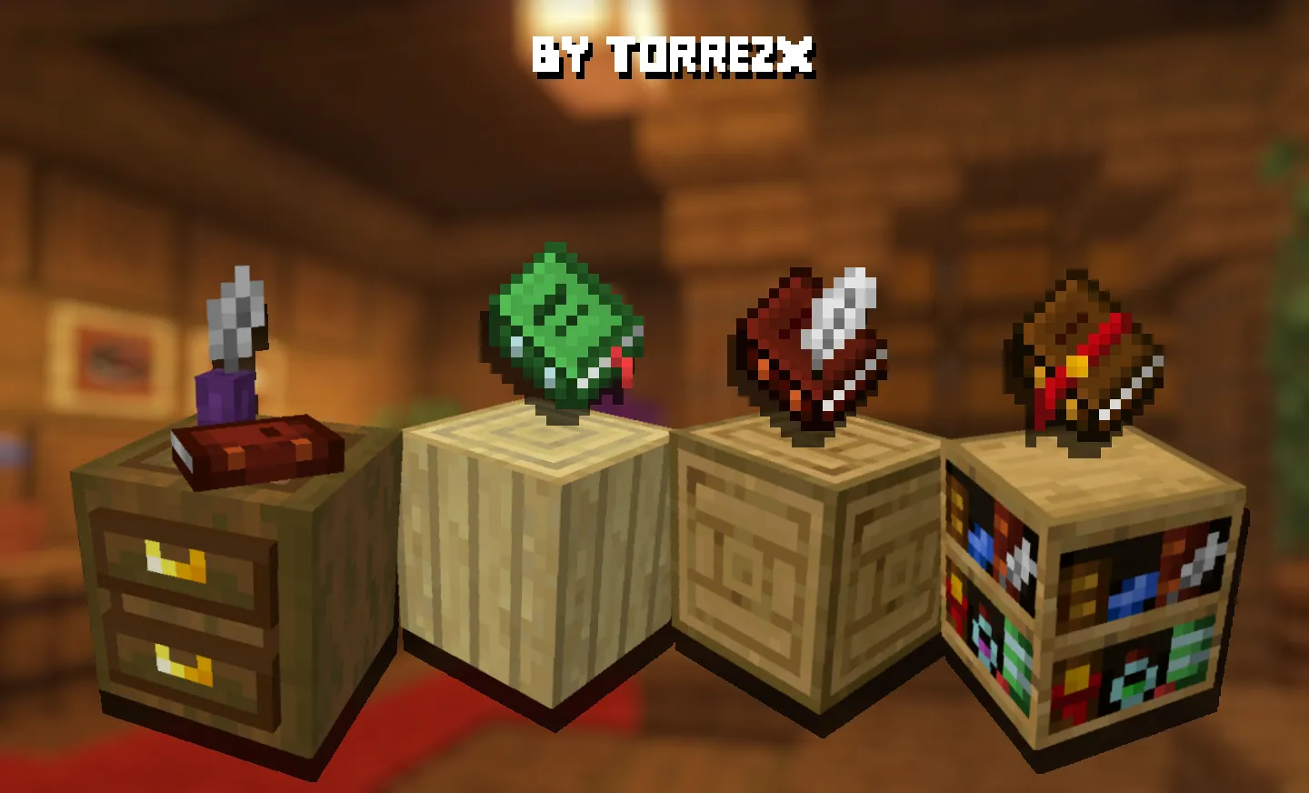 Torrezx-Improved Library, Текстуры, Minecraft