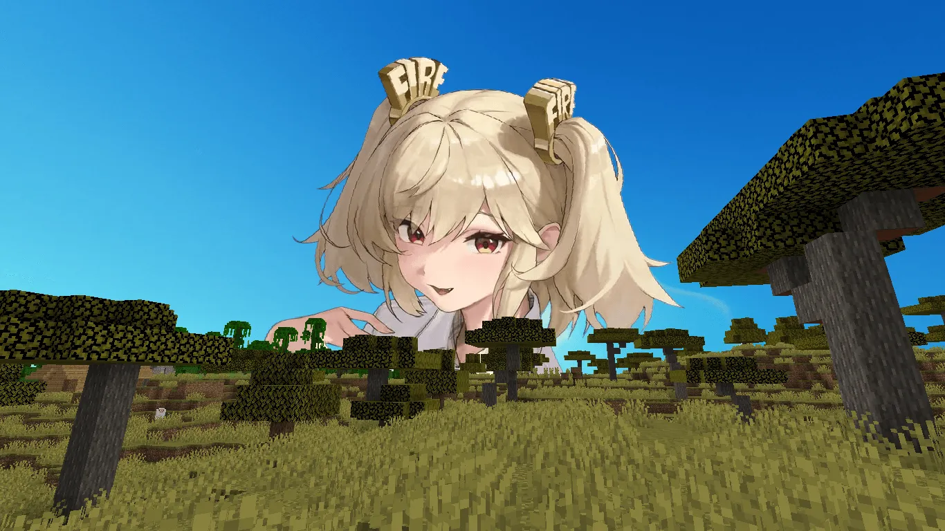 sky Burnice White — скриншот 3 (Текстуры, Minecraft)