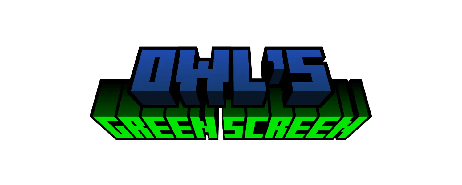 Owl's Green Screen — скриншот 2 (Моды, Minecraft)